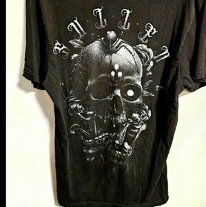 Sullen Art Back Skull Graphic Tee